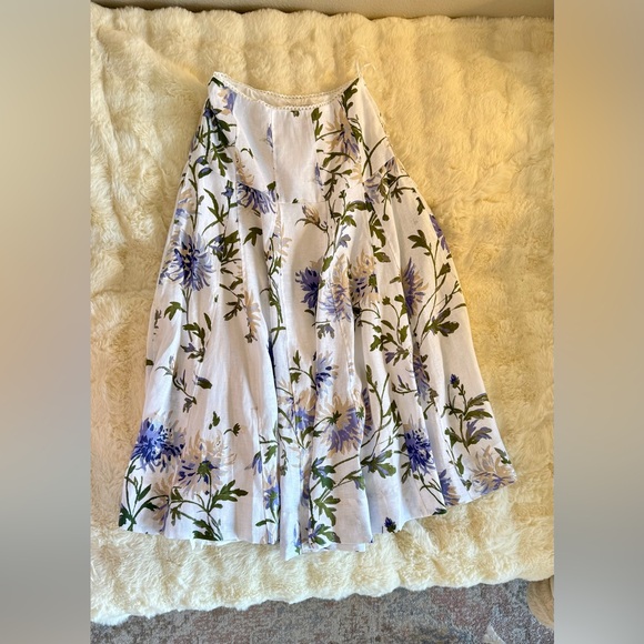 Reformation Anatolia Linen Two Piece In Serenity, brand new, never worn,no flaws - Picture 10 of 16